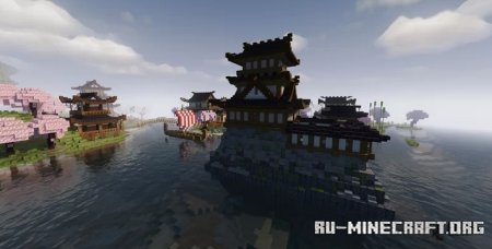  Cherry Village by Blocktoper  Minecraft