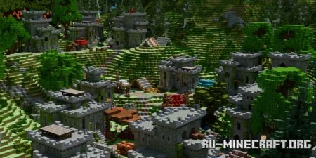  Mubon, earth tribe town  Minecraft