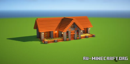  Starter House, Acacia Build  Minecraft