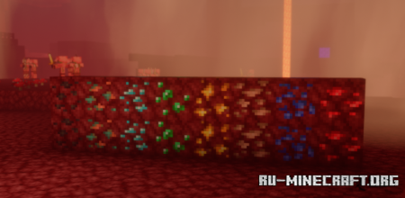  Fabric Nether Ores  Minecraft 1.21.8