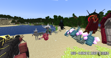  Threateningly Mobs  Minecraft 1.20.1
