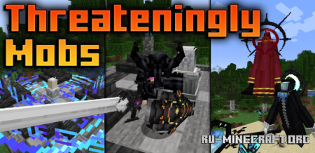  Threateningly Mobs  Minecraft 1.20.1