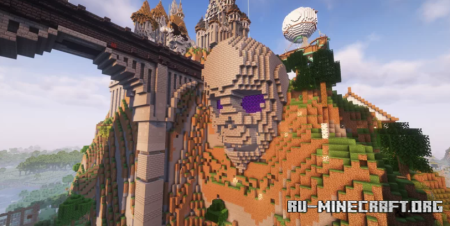  a portal to Hell in the form of a skull  Minecraft