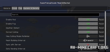  Super Fancy Clouds  Minecraft 1.21.8