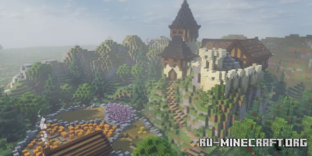  Medival-diorama by SirDragonTV  Minecraft