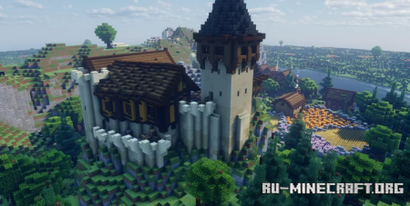  Medival-diorama by SirDragonTV  Minecraft