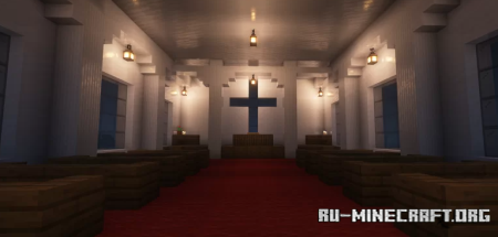  Simple Church - Easy for survival world  Minecraft