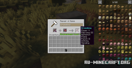  Crossbow Enchants  Minecraft 1.21.8