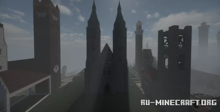  Unfinished gothic church by MinePotatoes21345  Minecraft