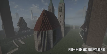  Unfinished gothic church by MinePotatoes21345  Minecraft