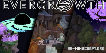  Evergrowth - Puzzle Map about Block Pushing  Minecraft