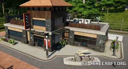  Jurassic World Evolution Resturant V2  Minecraft