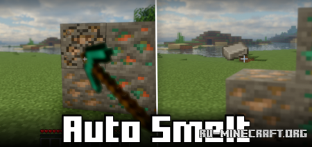  Auto Smelt  Minecraft 1.21.8