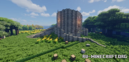  Stanwic Hold  12th Century Saxon Shell Keep  Minecraft