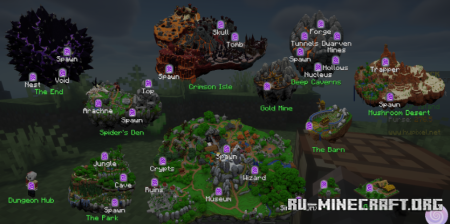  Modern Warp Menu  Minecraft 1.21.8