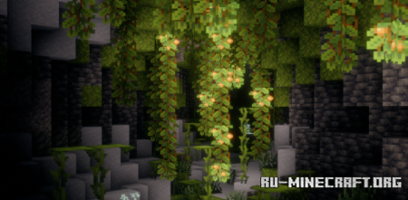  World of Lush Caves  Minecraft 1.21.4