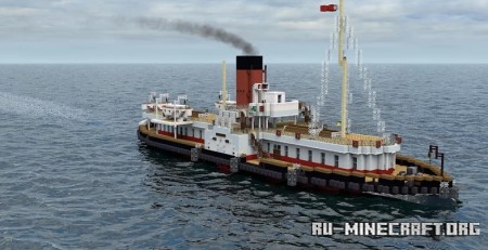  S.S. Satellite (II.) (1919)  Minecraft
