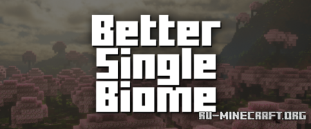  Better Single Biome  Minecraft 1.21.4
