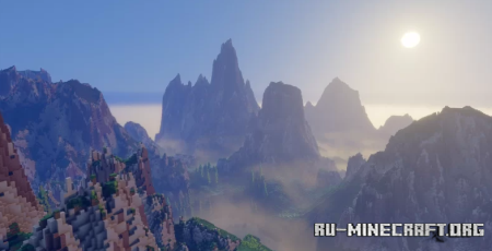  The dolomites  Minecraft