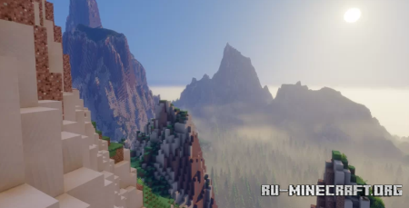  The dolomites  Minecraft