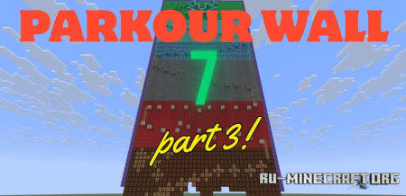  Parkour Wall 7 Part 3  Minecraft