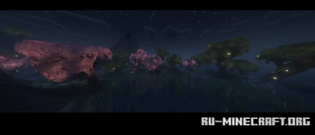  Cherry Trees - Cerejeiras  Minecraft