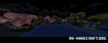  Cherry Trees - Cerejeiras  Minecraft