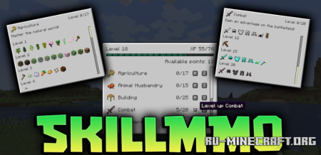  SkillMMO  Minecraft 1.20.1
