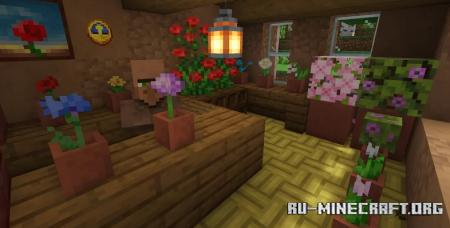  Small Cosy Flower Shop  Minecraft