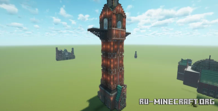  Airship Tower  Minecraft