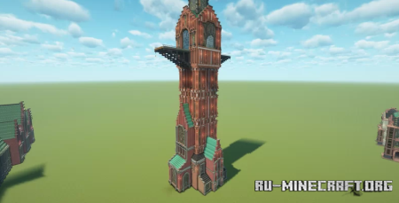  Airship Tower  Minecraft