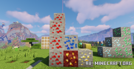  Revamped Classic Ores  Minecraft 1.21.8