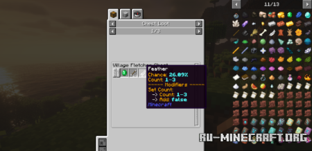  Advanced Loot Info  Minecraft 1.21.8