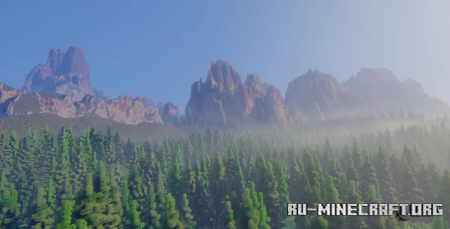  The dolomites 2400x2400  Minecraft