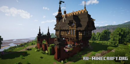  The Grand Weavery and Dyehouse  Minecraft