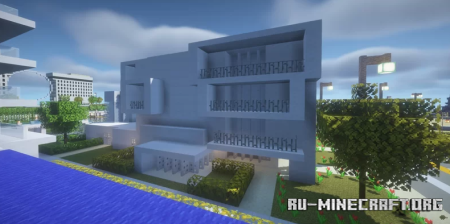  Small modern hotel near marina by pageje67  Minecraft