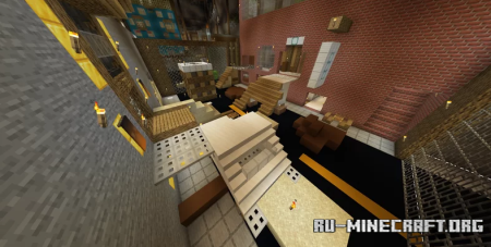  The center undermining (Road to the underground Illager city)  Minecraft