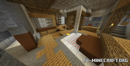 The center undermining (Road to the underground Illager city)  Minecraft