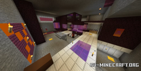  The center undermining (Road to the underground Illager city)  Minecraft