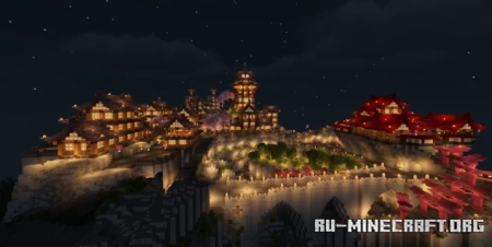  Chinese City On The Mountain  Minecraft