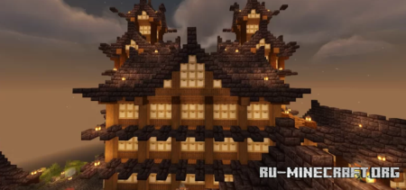  Chinese City On The Mountain  Minecraft
