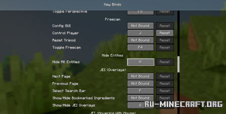  Hide Entities  Minecraft 1.21.8