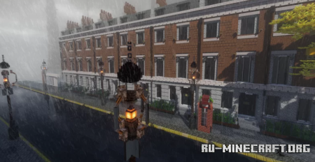  House. Terraced house in London  Minecraft