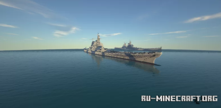  Iowa-Class Battleships (1944)  Minecraft