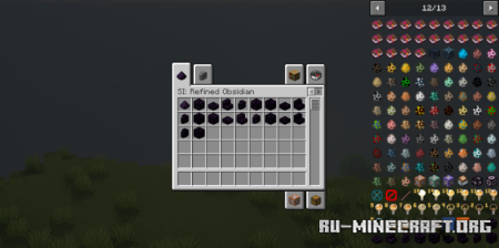  SI: Refined Obsidian  Minecraft 1.21.1