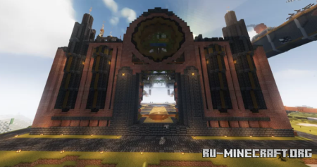  Large Steam Factory  Minecraft