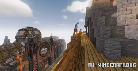  Big Dark Airship  Minecraft