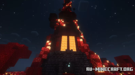  Great Infernal Tower  Minecraft