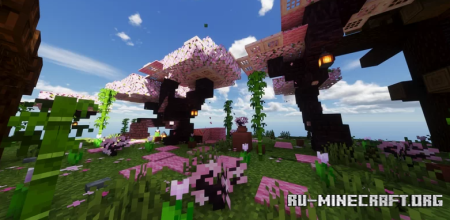  Cherry Groove Pagoda  Minecraft