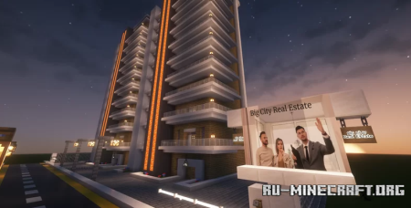  Twin Apartments  Minecraft